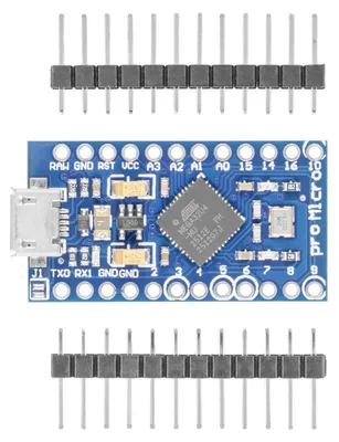 Produktbild von kompatibler Arduino Pro Micro mit Atmel Mega 32U4 Prozessor