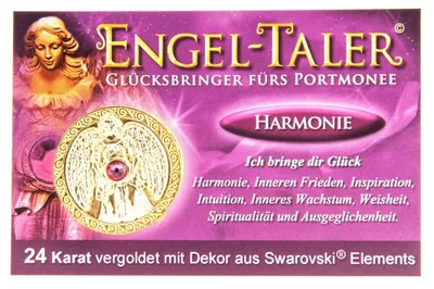 Image de Pendentif Ange - Harmonie doré 24kt