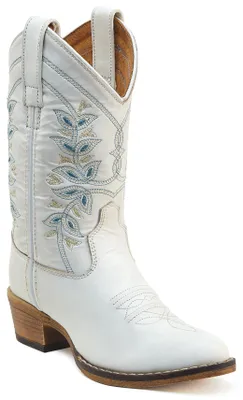 Produktbild von Jama Old West Westernreitstiefel Westernstiefel Kinder u. Jugendliche, weiß, Größe:32
