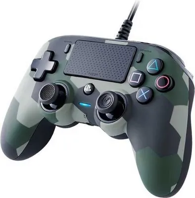 Productafbeelding van Nacon PS4 Controller, speciale editie (camouflagegroen), kleur: camouflage