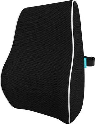 Produktbild von Famanu Rückenstütze ergonomisch viscoelastisch - schwarz
