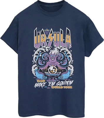 Produktbild von Disney - "Make Em Squirm" T-Shirt für Damen BI47152 (M) (Marineblau)