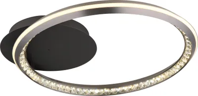 Produktbild von Globo Lighting Deckenleuchte Metall grau matt, LED