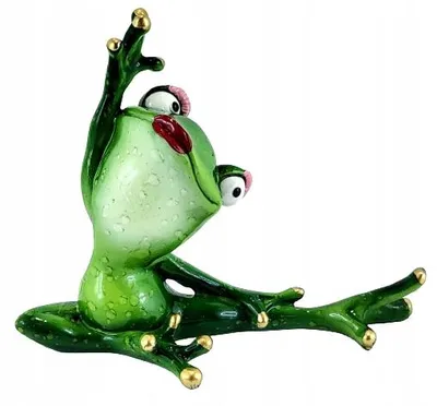 Obrázek produktu pro Art-Pol Figurka paní žáby jóga 12 cm dekorace