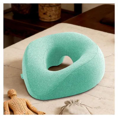 Produktbild von Ergonomisches Massage-Gesichtskissen mit abnehmbarem Bezug