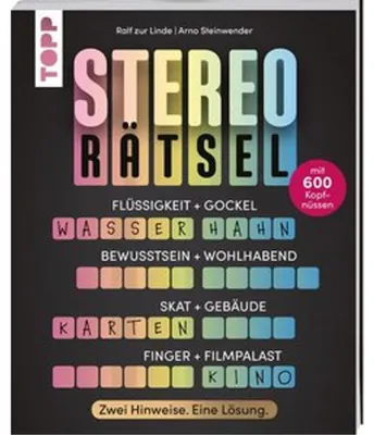 Obrázok produktu pre Stereo-Rätsel - Zwei Hinweise, eine Lösung