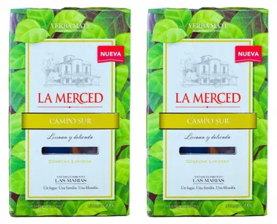 Zdjęcie produktu dla Yerba Mate La Merced Campo Sur 2x500g 1kg (Zestaw)