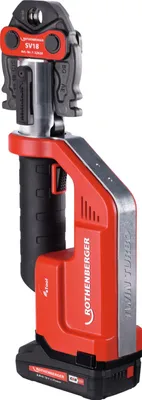 Image de Sertisseuse 18V ROMAX Compact TT ( sans machoire) + 1 batterie 2Ah + chargeur - ROTHENBERGER - 1000002115