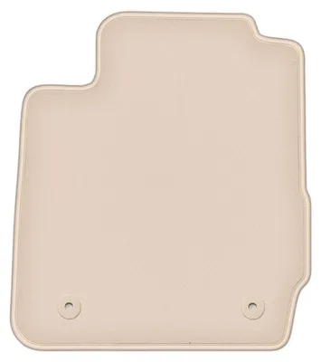 Produktbild von DURBAN Beige Velours-Fahrerfußmatte für Ford Fiesta MK7 Schrägheck (2011-2017)
