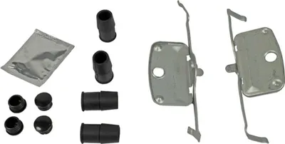 Produktbild von METZGER 109-1882 Zubehörsatz Scheibenbremsbelag Vorne für BMW 5 Touring (F11) 5 Limousine (F10) 6 Gran Coupe (F06) 6 Coupe (F13) 6 Cabrio (F12)