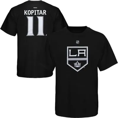 Produktbild von Reebok Nhl Los Angeles Kurzarm-t-shirt Schwarz XS Schwarz XS