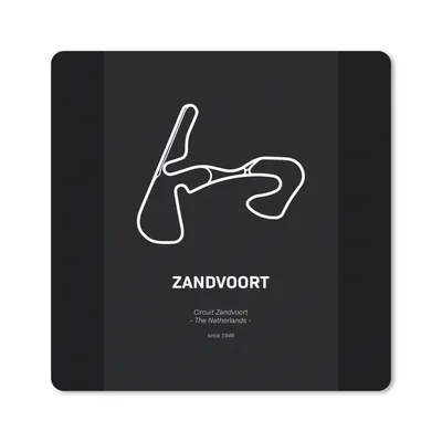 Produktbild von MuchoWow® Mauspad Mousepad Formel 1 - Zandvoort - Rennstrecke 30x30 cm - Mousepads - Maus Mat - Pad - Mausunterlage - Gaming