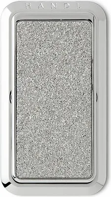 Produktbild von HANDL HX1000-SIA-N Premium HANDLstick - GLITTER SilverHandyhalterung und Ständer in edlem Design