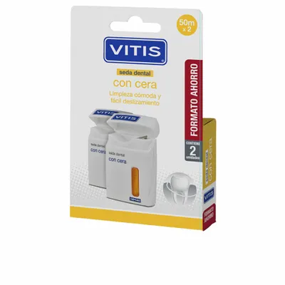 Produktbild von Vitis gewachste Zahnseide 2x50m