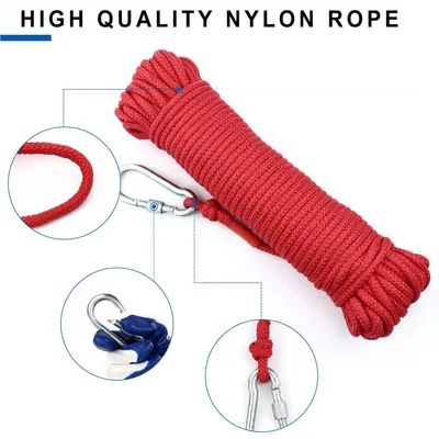 Obrázok produktu pre INF Neodymový magnet / rybársky magnet 65 kg priľnavá sila 10 metrové lano
