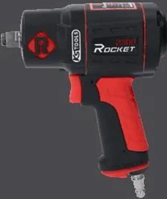 Produktbild von KS TOOLS ROCKET II Schlagschrauber Druckluft 1/2" 6,3 bar 2300Nm 1/4"PT Vierkant