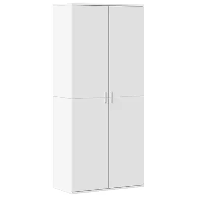 Obrázok produktu pre vidaXL Skriňa na topánky biela 80 × 39 × 178 cm Drevo Materiál