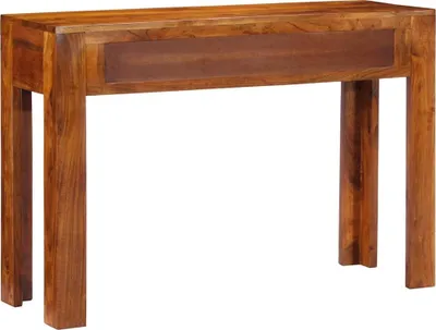 Image de vidaXL Table console 110x35x75 cm bois massif acacia