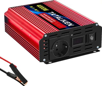 Produktbild von Leistungsumrichter, Eingangsspannung DC 12V, Ausgangsspannung AC 220V, Ausgangsfrequenz 50Hz, 12V 4000W 220V EU