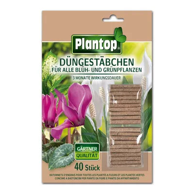 Produktbild von Plantop Düngestäbchen 40 Stück a.Blister