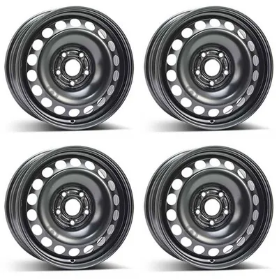 Zdjęcie produktu dla 4 felgi stalowe Alcar, 6.5Jx16 cali, offset 41, rozstaw śrub 5x112, przeznaczone do samochodów Volkswagen Passat (komplet 4 sztuki)