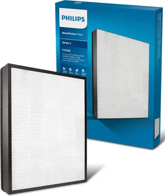Produktbild von Philips Orginal NanoProtect Aktivkohle Filter für Luftreiniger der Series 2000, Weiß (FY2422/30)