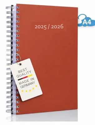 Immagine prodotto di Calendario 2026/2027 - Agenda giornaliera A4, formato grande