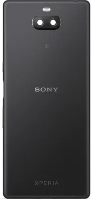 Produktbild von Original Sony Xperia 10 Plus I3213 Akkudeckel Backcover Gehäuse Schwarz Akzeptabel