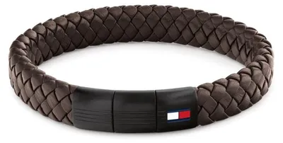 Obrázek produktu pro Hnědý kožený řemínek s ocelovou sponou 2790661