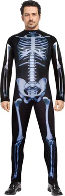 Produktbild von Einheitsgröße MP-41|"Mr. Skeleton" Jumpsuit Herren Kostüm MIESEPETER®