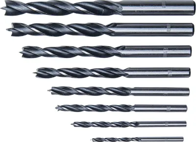 Produktbild von Connex-Set Holzbohrer 3–10 mm, 8 Stück, rot – cox972328