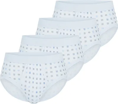 Produktbild von Schiesser 4er Pack Baumwolle Essentials Feinripp Slip / Unterhose Besonders strapazierfähig und langlebig, Komfortabler Softbund und Eingriff, In hochwertiger, bequemer Feinripp-Qualität
