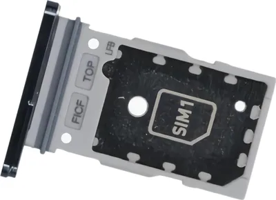 Produktbild von Simkartenhalter passend für Samsung Galaxy Z Fold4 (SM-F936B), Dual-Nano-SIM, Original Ersatzteil, Graugrün