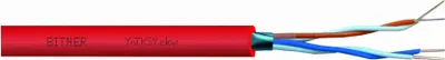 Immagine prodotto di Cavo per telecomunicazioni YnTKSYekw 2x2x0,8 TN0102 Classe Eca /100m/