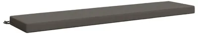 Productafbeelding van Bankkussen SOEST, 100% polyester, grijs, 200 x 40 x 8 cm