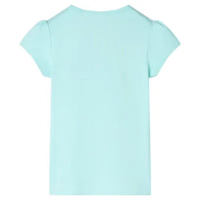 Image de vidaXL T-shirt enfant bleu clair 128