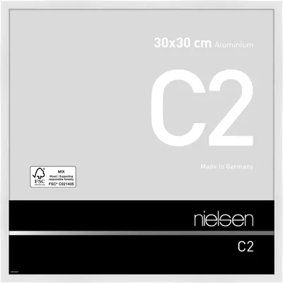 Zdjęcie produktu dla Nielsen hliníkový rám C2 30x30 cm biely lesk
