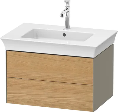 Produktbild von DURAVIT WT43410H5H2 WTU White Tulip wandh., 2 SchKa