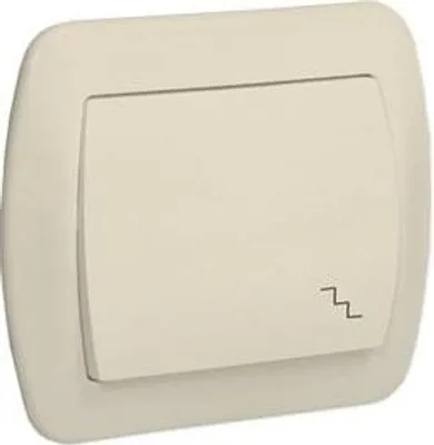 Produktbild von Kontakt-Simon AW6/12, Kunststoff, IP20, 250 V, 10 A, 90 mm, 37,5 mm
