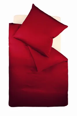 Produktbild von Colours Interlock Jersey Bettwäsche Bordeaux 155 x 200 cm