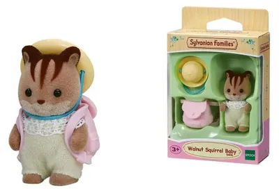 Produktbild von EPOCH Traumwiesen GmbH Sylvanian Families 5406 Walnuss Eichhörnchen Baby 6