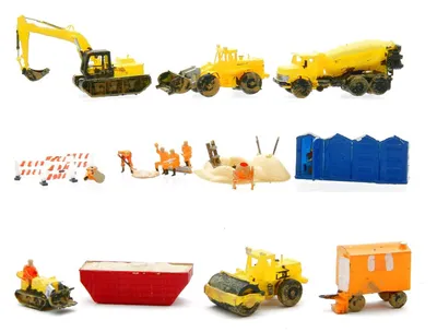 1:220 Z Figuren-Set 10013 – Baufahrzeuge & Arbeiter