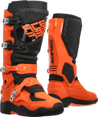 Obrázok produktu pre ACERBIS motocyklové topánky schválené Whoops oranžová/čierna 4 pracky veľkosť 40