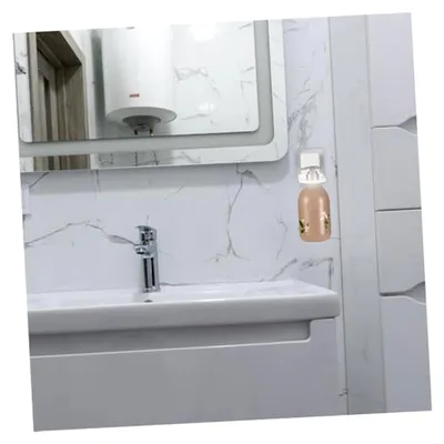 Produktbild von 20 Stück spurenlose Wandhalterungen aus Kunststoff für Duschflaschen und Shampoo im Badezimmer ohne Bohren mit selbstklebender Montage