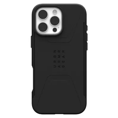 Produktbild von Urban Armor Gear Civilian, Cover, Apple, iPhone 16 Pro Max, 17,5 cm (6.9"), Schwarz