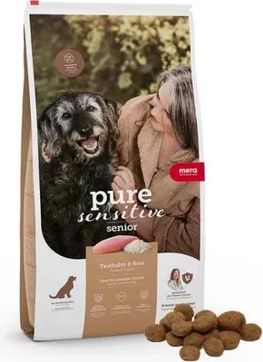 Produktbild von Mera - Hundefutter - Senior Truthahn & Reis Trockenfutter 12,5kg