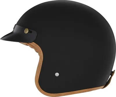Image de Jet N243 NOX Kask Casque de moto ouvert Noir mat XXL  ECE