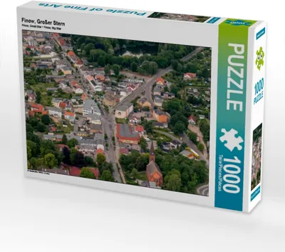 Produktbild von CALVENDO Puzzle Finow, Großer Stern 1000 Teile Puzzle quer | 1000 Teile Lege-Größe 64x48cm Foto-Puzzle für glückliche Stunden