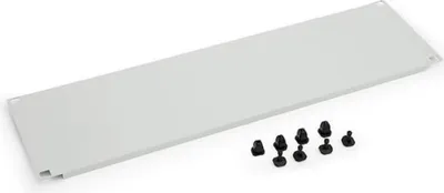 Produktbild von 19-Zoll-Blindplatte, 5 HE, mit Kunststoffclips für Serverracks