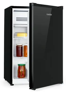 Image de Klarstein Mini Frigo de Chambre de 75L pour Snacks et Boissons, Petit Frigo Top Silencieux, Mini Bar, Petit Réfrigérateur Camping, Mini Frigo Cosmetique, Refrigerateur, Noir